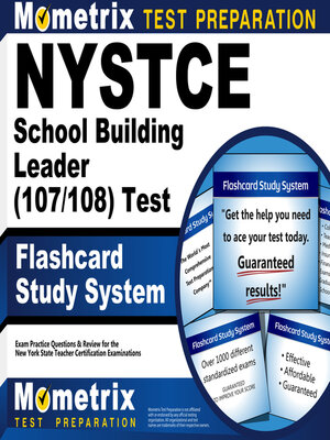 cover image of NYSTCE School Building Leader (107/108) Test Flashcard Study System